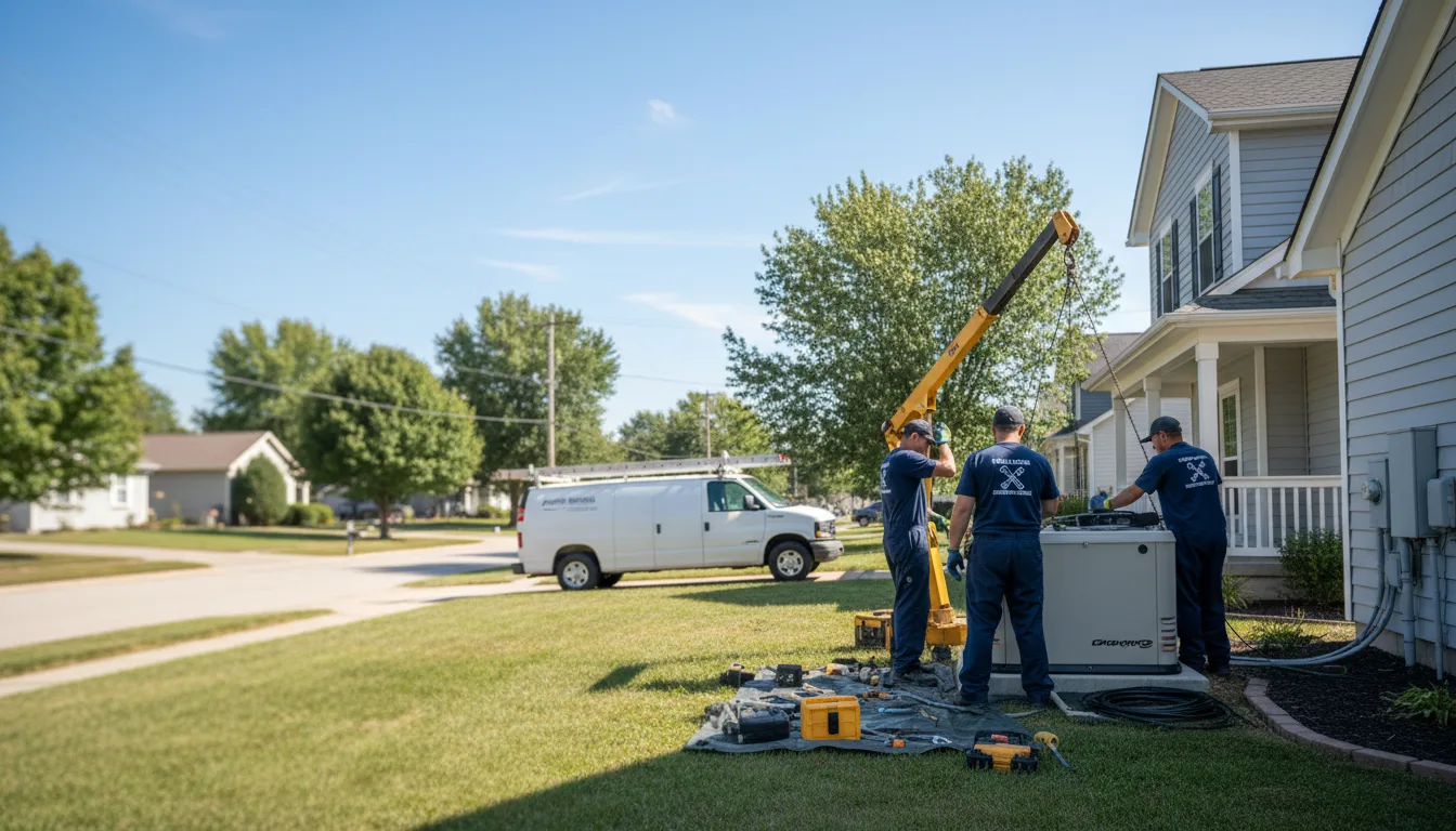 Generator Installation in Starkville, MS near me
